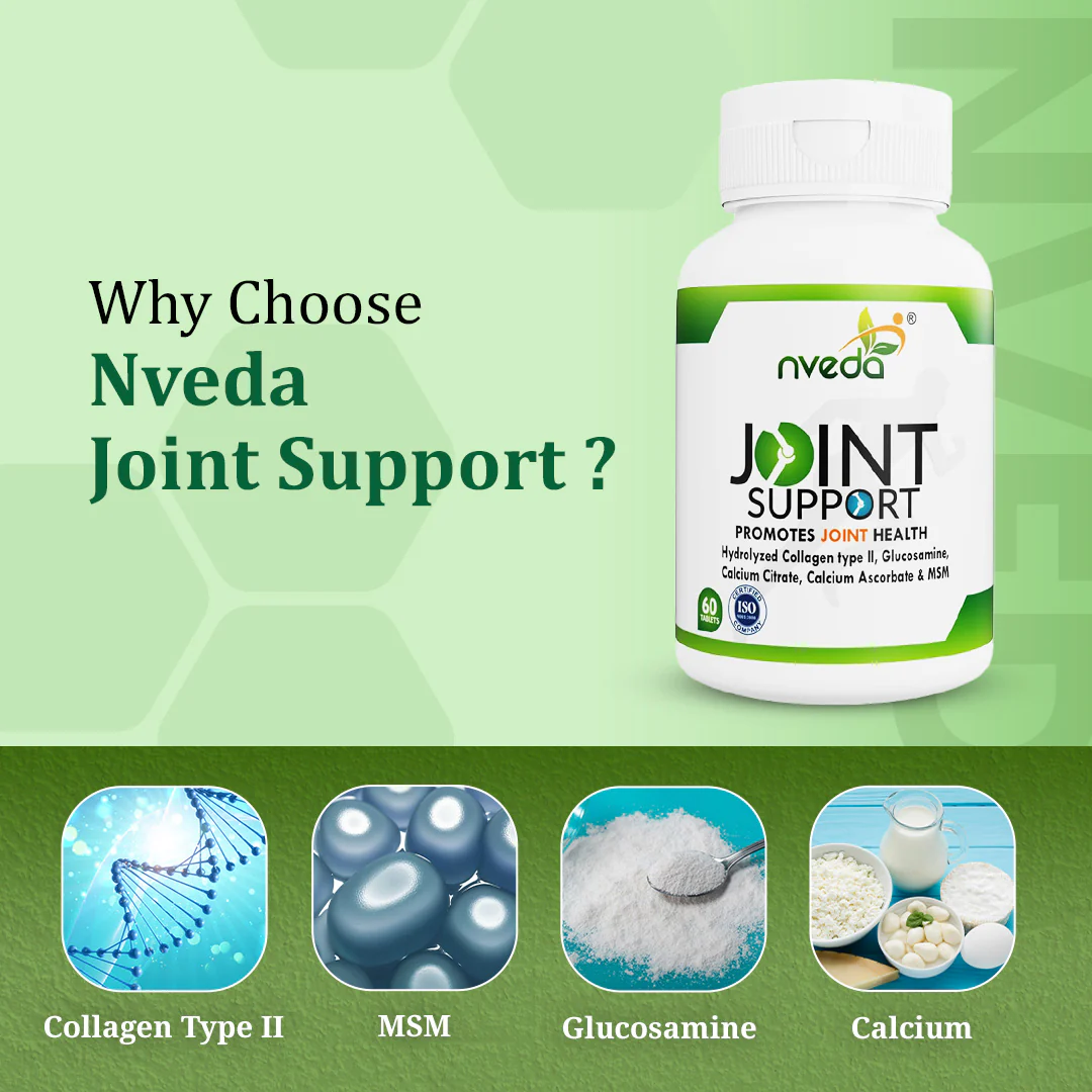Nveda Joint Support 60 Tablets For Knee and Joint Health - Image 4