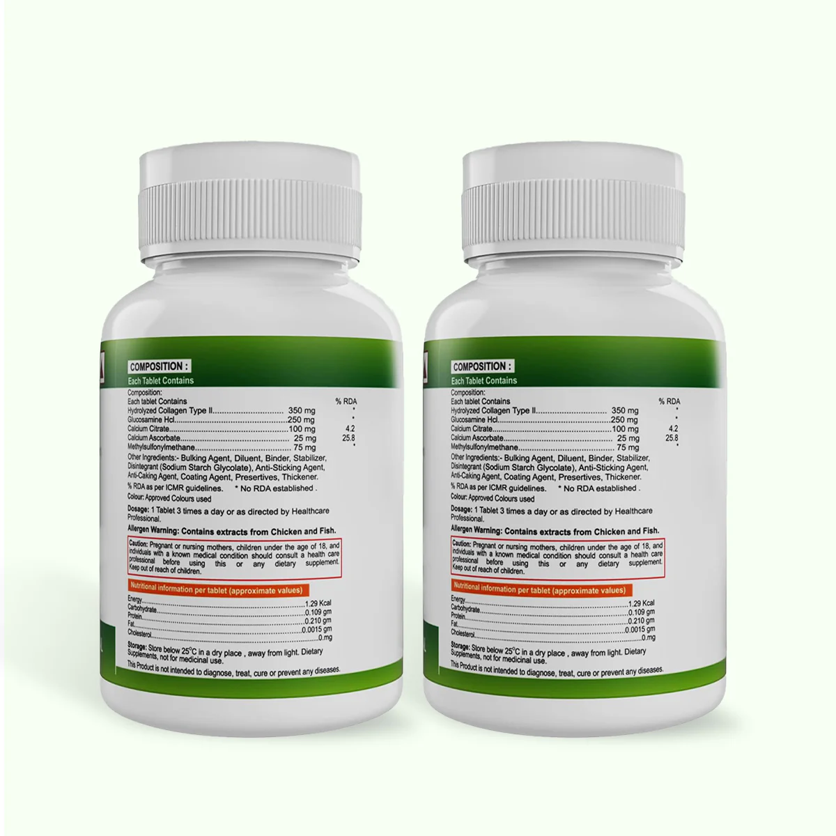 Nveda  Joint Support 90 for Knee & Joint - Pack of 2 - Image 8