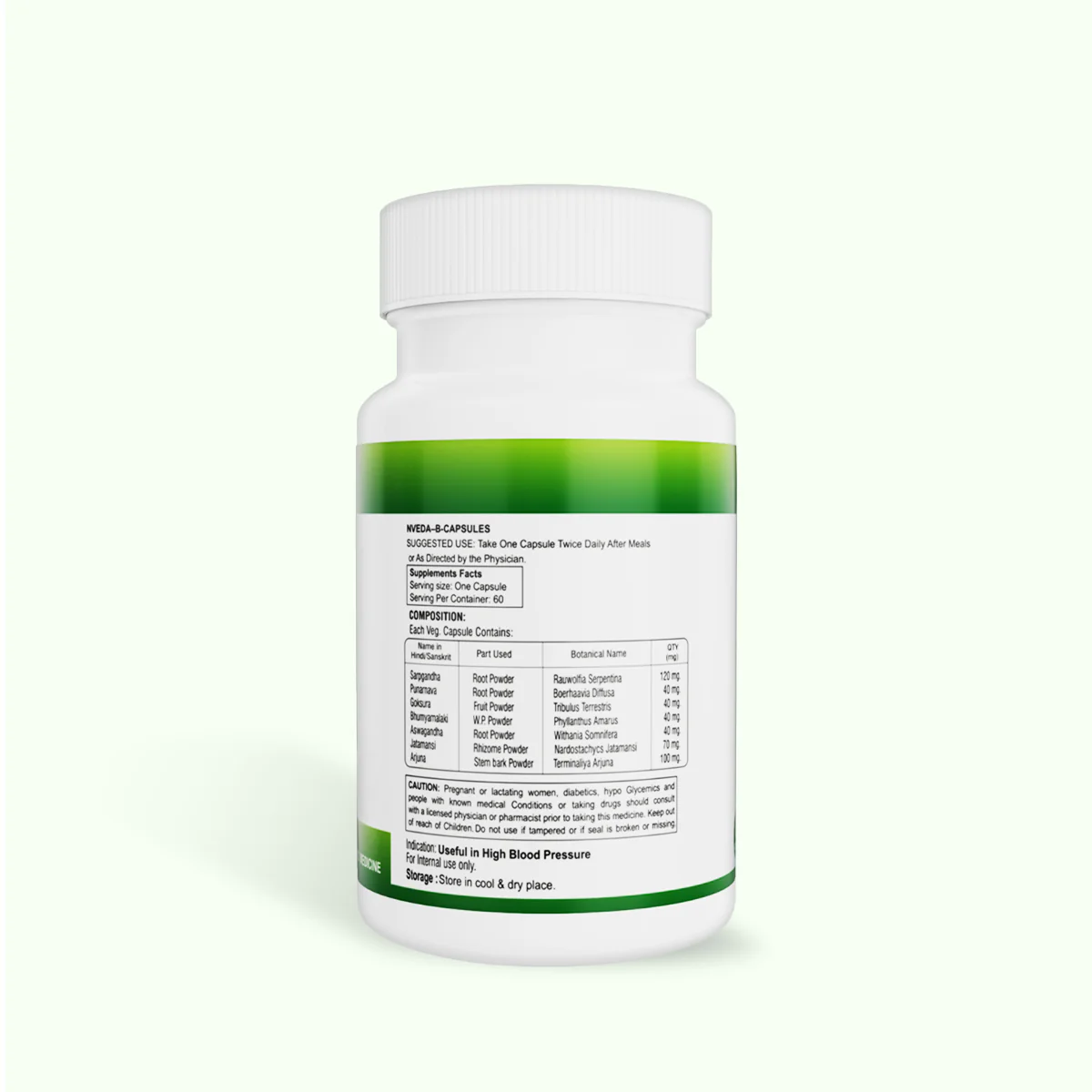 Nveda B Capsules- Pack 2 - 120 Veg Capsules - Image 7