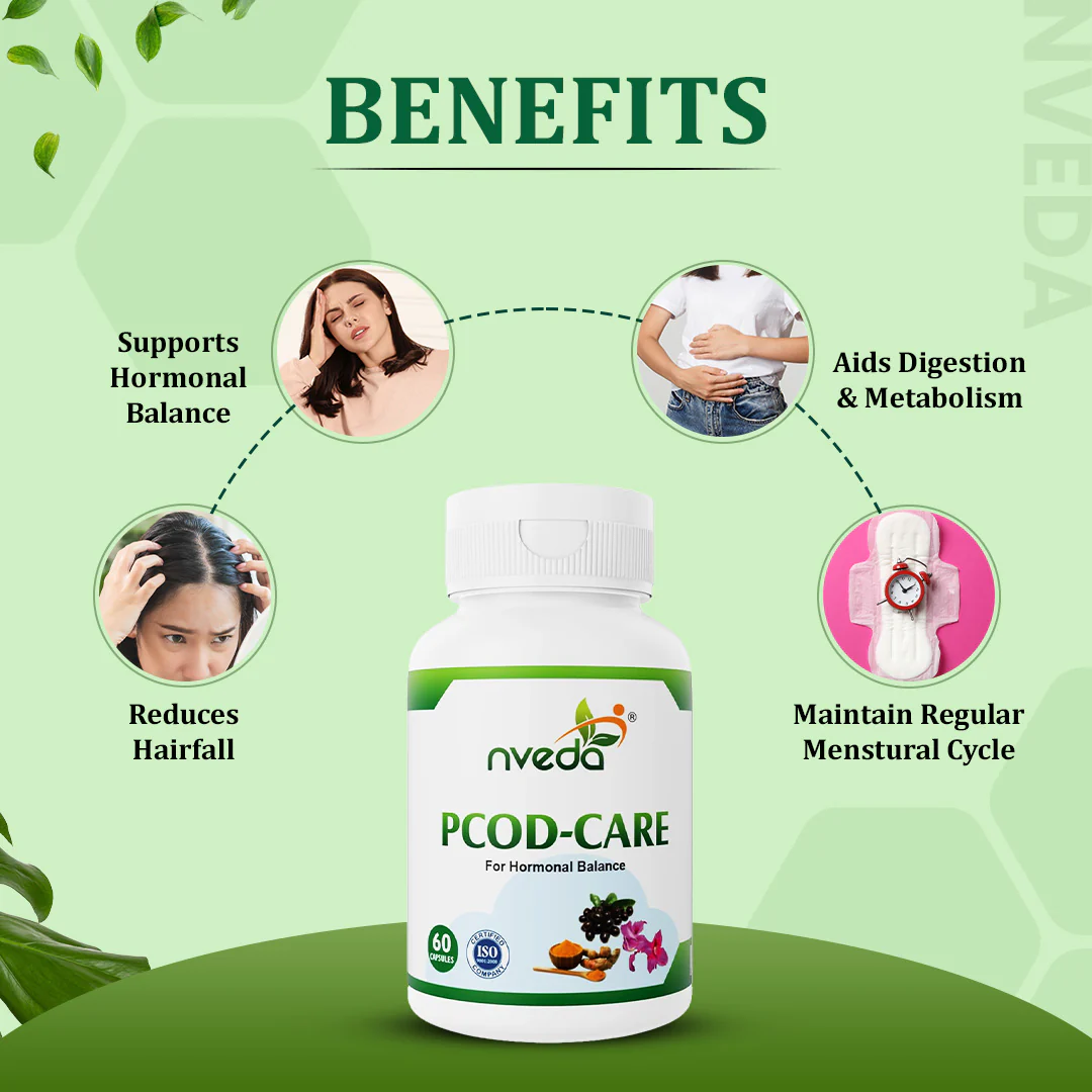 Nveda PCOD Care - Pack 2 - 120 Capsules - Image 6