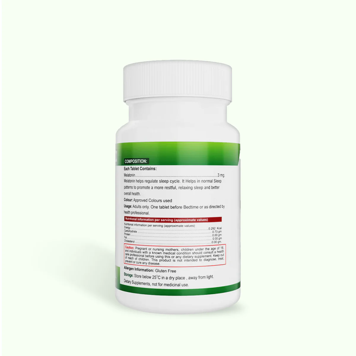Melatonin 3 mg for Sleep Aid - 60 Tablets - Image 5