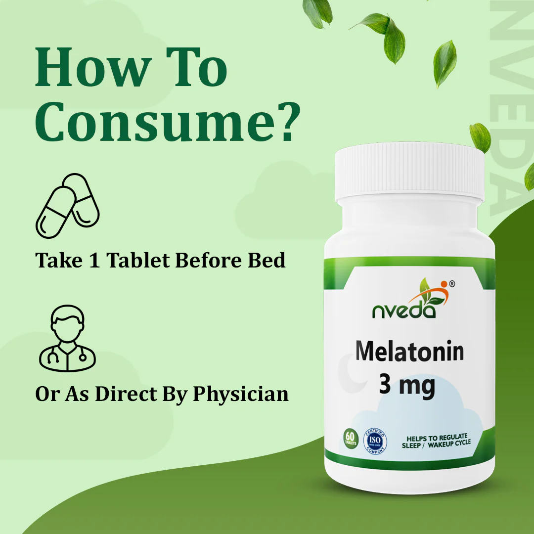 Melatonin 3 mg for Sleep Aid - 60 Tablets - Image 7